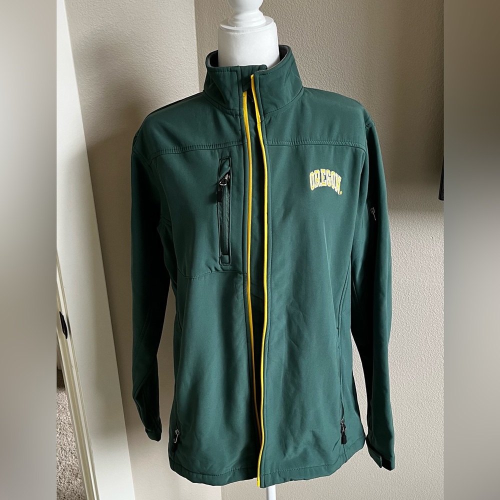 University of Oregon zip up jacket (M)